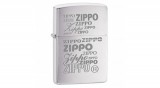 29g Zippo öngyújtó, Csiszolt Króm színű - Zippo felirat
