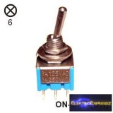 2ák.6p.2áll.Karos kapcsoló.250V/3A.