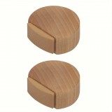 2db Barna Fa Ajtóütköző