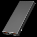 2GO Alu 10 Power Bank 10000mAh - Fekete (797517)
