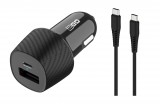 2GO Autós töltő 20W USB-C Black 797498
