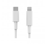 2GO USB-C apa - Lightning apa Adat és töltő kábel - Fekete (1m) (795848)
