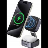 2in1 Inductive Qi Charger Ugreen W702 for iPhone, AirPods, 15W (gray) (UGR1873)