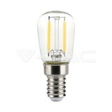 2W LED izzó Filament E14 ST26 Meleg fehér - 214444 V-TAC