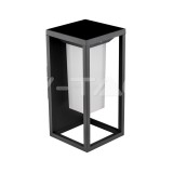 2W LED Napelemes, fali lámpa, érzékelővel SAMSUNG Chip, szürke színű 3000K