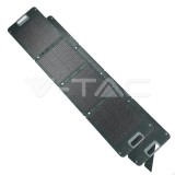 2x120W Összecsukható napelem 2 az 1-ben, kábellel hordozható akkumulátorhoz (V-TAC)