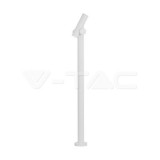 2x2.6W 2 irányú Spot kerti állólámpa (129x159x1000mm) 4000K fehér színű IP44 (V-TAC)