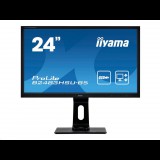 24" iiyama ProLite B2483HSU-B5 LCD monitor fekete (B2483HSU-B5) - Monitor