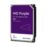 3 TB Western Digital Purple HDD (3,5", SATA3, 5400 rpm, 256 MB cache)