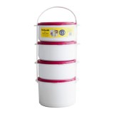 3+1-es ételhordó szett