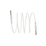 3.5 mm-es Jack csatlakozós audiókábel 1 méter Borofone BL1 Audiolink Aux fehér
