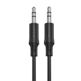 3.5 mm-es Jack csatlakozós audiókábel 2 méter Jokade JA005 fekete