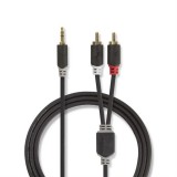 3.5mm jack - 10M Kábel 2RCA Nedis