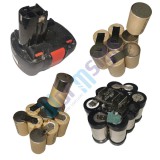 3,6V Ni-Cd akkumulátor felújítás 1,3Ah (4/5SC) (RealPower cella)