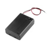 3-as AAA elemtartó BEÉPÍTETT KAPCSOLÓVAL