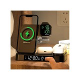 3 az 1-ben éjszakai fény, ébresztőóra és töltőállomás