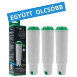 3 db FilterLogic CFL-701B - Krups Claris kávéfőző vízlágyító vízszűrő helyettesítő termék