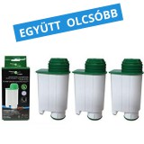 3 db FilterLogic CFL-902B Saeco BRITA INTENZA Plus CA6702/00 kompatibilis kávéfőző vízszűrő vízlágyító