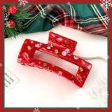 3 db, Karácsonyi mintáshajcsipeszek (8,48 cm)