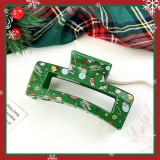 3 db, Karácsonyi mintáshajcsipeszek (8,48 cm)