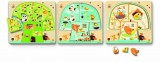 3 layers puzzle - Tree house - Háromrétegű puzzle - Djeco