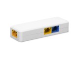 3 portos PoE switch (Power over Ethernet) továbbító injektor elosztó