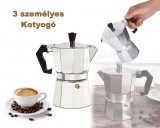3 személyes kotyogós kávéfőző M7037