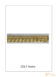(3 változat 6 szín) Elegáns gyöngyös paszományhoz bortni 9834 col7 Arany