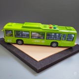 30 cm-es Dupla Ajtós Játékbusz Fénnyel és Hanggal