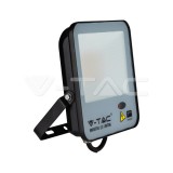 30W LED Nappali fényérzékelős reflektor SAMSUNG Chip 100 lm/W fekete színű 3000K