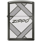 317133 Zippo öngyújtó fekete színben -Zippo logó