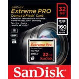 32 GB Compact Flash Sandisk Exteme Pro UDMA7 memóriakártya (SDCFXPS-032G-X46)
