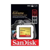 32 GB Compact Flash Sandisk Exteme UDMA7 memóriakártya (SDCFXSB-032G-G46)
