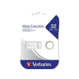 32 GB Pendrive 2.0 Verbatim Executive Metal (ezüst)