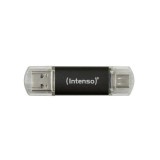 32 GB Pendrive USB 3.2 Intenso Twist Line (fekete)