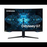 32" Samsung Odyssey G7 ívelt LCD monitor fekete (LC32G74TQSRXZG) (LC32G74TQSRXZG) - Monitor