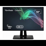 32" ViewSonic VP3268A-4K LCD monitor fekete (VP3268A-4K) - Monitor