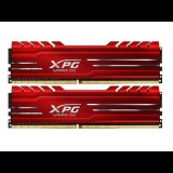 32GB 3200MHz DDR4 RAM ADATA XPG GAMMIX D10 CL16 piros (2x16GB) (AX4U320016G16A-DR10) (AX4U320016G16A-DR10) - Memória