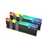 32GB 3600MHz DDR4 RAM Thermaltake TOUGHRAM RGB fekete (2x16GB) (R009D416GX2-3600C18A) (R009D416GX2-3600C18A) - Memória