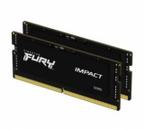 32GB 4800MHz DDR5 notebook RAM Kingston Fury Impact CL38 (2x16GB) (KF548S38IBK2-32)