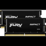 32GB 6400MHz DDR5 Notebook RAM Kingston Fury Impact XMP CL38 (2x16GB) (KF564S38IBK2-32) (KF564S38IBK2-32)