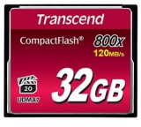 32GB Compact Flash memóriakártya Transcend 800x (TS32GCF800)