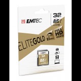 32GB SDHC Emtec Elite Gold UHS-I U1 (ECMSD32GHC10GP) (ECMSD32GHC10GP) - Memóriakártya
