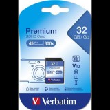 32GB SDHC Verbatim memóriakártya (43968) (43963)