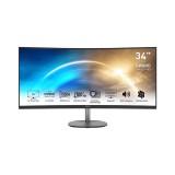 34" MSI PRO MP341CQ ívelt LCD monitor fekete (9S6-3PB2CT-002) (9S6-3PB2CT-002)