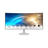 34" MSI PRO MP341CQW ívelt LCD monitor fehér (9S6-3PB2CT-007) (9S6-3PB2CT-007) - Monitor