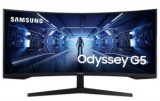 34" Samsung Odyssey G55T ívelt LCD monitor fekete (LC34G55TWWPXEN)