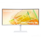 34" Samsung ViewFinity S6 S65TC ívelt LCD monitor fekete (LS34C650TAUXEN)