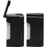 36513 LdM. Öngyújtó fém , 2 x vihar láng , gáztöltős