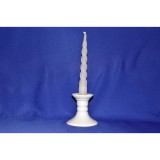 3ba HomeStyle Csavart Fehér Gyertya 15 cm
